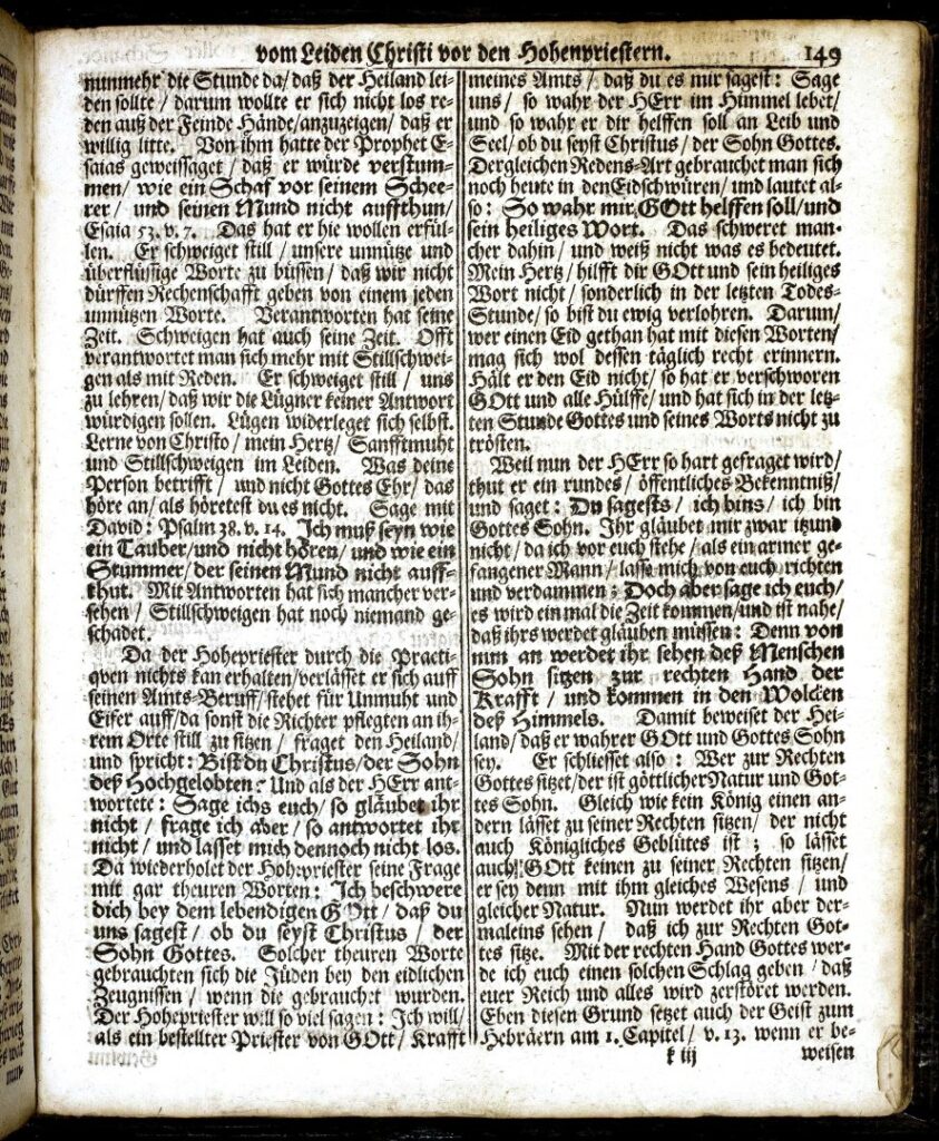 Müller, Hertzens-Spiegel 1732, fourth Passion sermon, page 3