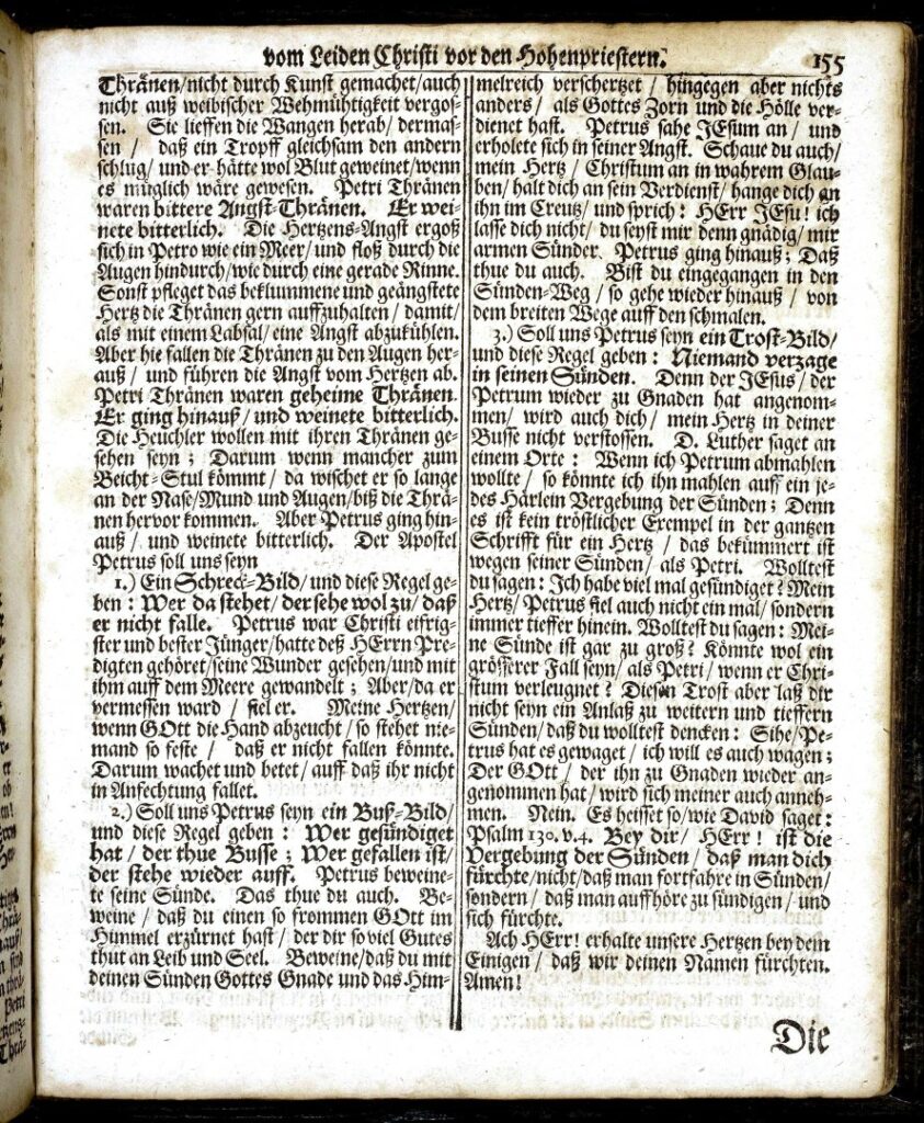 Müller, Hertzens-Spiegel 1732, fourth Passion sermon, page 9